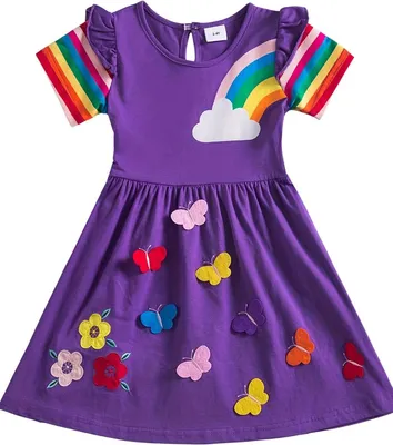 Productafbeelding van Currero Jurk Meisjes Fuchsia 7-8Y