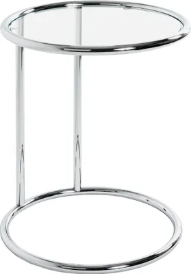 Produktbild von HAKU Möbel Beistelltisch chrom - Maße: H 55 cm x Ø 45 cm; 64235