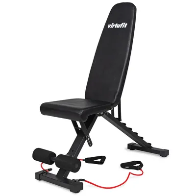 Image de VirtuFit banc de fitness pliable et réglable FB100