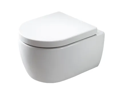 Produktbild von Spülrandloses Wand-Hänge WC NANO NT2039 - inkl. Softclose-Deckel - Weiß glänzend, Softclose-Sitz:Superflach
