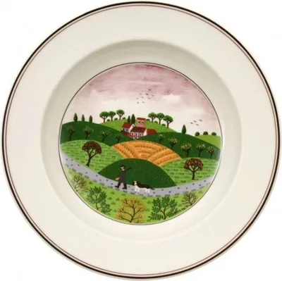 Produktbild von Villeroy & Boch Design Naif Suppenteller Jäger 21cm