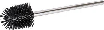Image de WENKO Brosse WC Ø8,5cm de rechange WC manche inox silicone Garniture de bain