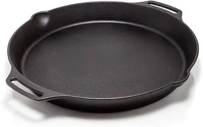 Imagen del producto de Sartén de hierro fundido con asas - Sartén de hierro fundido, 40 cm