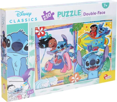 Image de Puzzle Lilo & Stitch Double face 50x35cm 250 pièces
