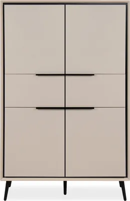 Immagine prodotto di Calicosy - Credenza con 4 ante e 2 cassetti H140 cm - ARONA
