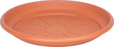 Produktbild von Untersetzer für Blumentopf ICS ERICA rund, Terrakotta, 43 cm