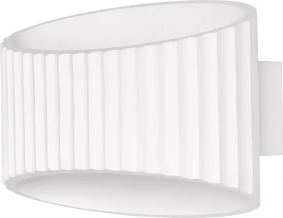 Obrázek produktu pro OSRAM Decor Plaster Band dekorativní nástěnné svítidlo na omítku, 255 mm, s paticí E27, IP20, bílá barva