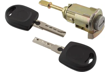 Image de Serrure à cylindre 2x clés AVANT DROITE pour VW Passat B5 Lupo Leon Toledo
