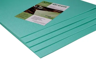 Produktbild von Trittschalldämmung 3 - 5mm Wärmedämmung für Laminat Parkett XPS GREEN