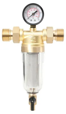Produktbild von Druckluftregler für Spritzpistole - Manometer - Wasserabscheider - Inline-Luftfilter - DN25 (25 mm) - 16 bar
