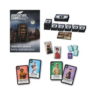 Immagine prodotto di Giochi d'avventura: GRAND HOTEL ABADDON Gioco di partito