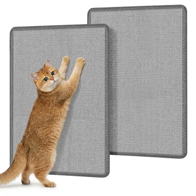 Image de Omgoods - Tapis en sisal pour chats, 60 x 40 cm, lot de 2