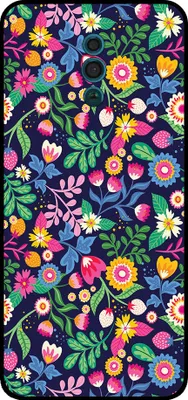 Produktbild von Smartphonica Telefon Fall geeignet für Oppo Reno mit Blumendruck - TPU zurück Abdeckung Fall Blumendesign