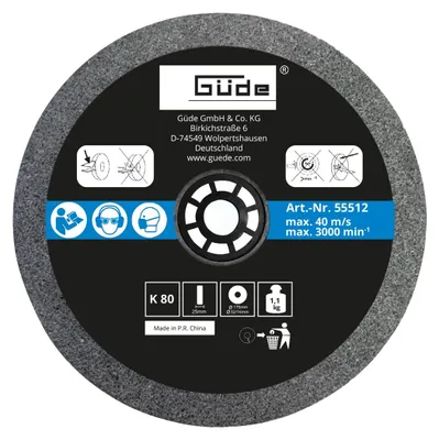 Produktbild von Güde Schleifscheibe K 80 175 x 25 x 32 mm