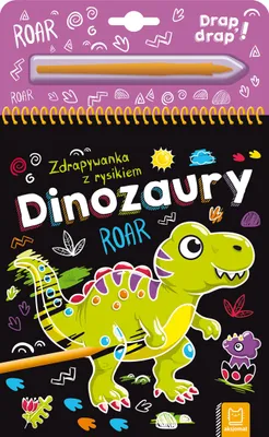 Obrázok produktu pre Dinozaury. Zdrapywanka z rysikiem