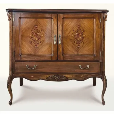Produktbild von Casa Padrino Luxus Barock Schlafzimmer Kommode Braun 123 cm - Barock Möbel