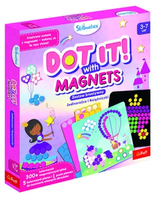 Obrázok produktu pre Magnetyczna układanka Skillmatics Jednorożce i Księżniczki