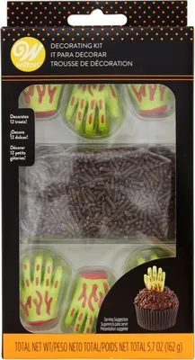 Produktbild von Wilton Dekorationsset Zombie Hand 12 Teile; 162 g