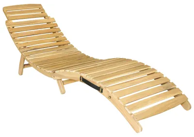 Produktbild von Klappbare Sonnenliege aus Akazienholz KOMODO