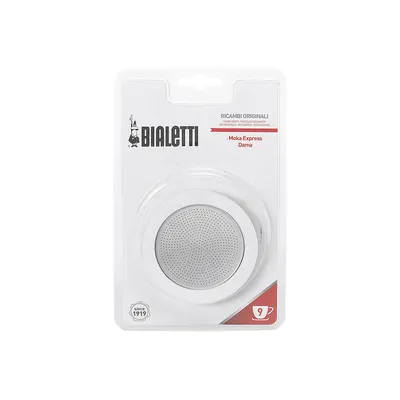 Zdjęcie produktu dla Bialetti 0800035 Uszczelka do ekspresu do kawy Moka Express Dama na 9 filiżanek