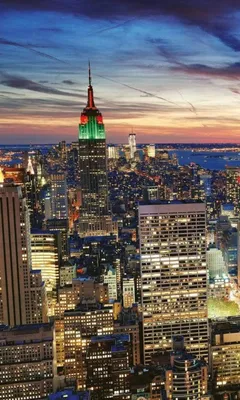 Produktbild von Fototapete - New York Skyscrapers 150x250cm - Vliestapete