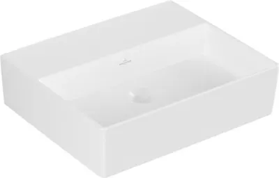 Immagine prodotto di Villeroy & Boch Memento 2.0 lavabo mural, sans trou pour robinet, sans trop-plein, poli, 500x420mm, 4A225FRW, 4A225FRW