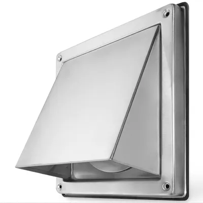 Obrázok produktu pre Ventilačná mriežka 100 mm s integrovaným spätným ventilom