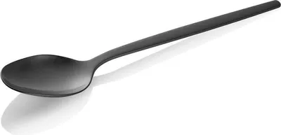 Produktbild von 24x Menülöffel ALEX SCHWARZ, mit schwarz, matte PVD Beschichtung, 21 cm, Chromnickelstahl 18/10