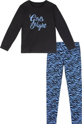Produktbild von Buffalo Pyjama 2 -teilig schwarz-blau Größe 170/176