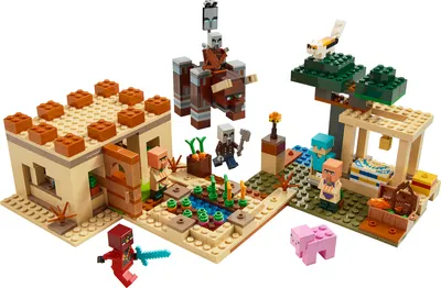Produktbild von LEGO® 21160 Minecraft Dorf - der Illager-Überfall V29, ab 8 Jahre