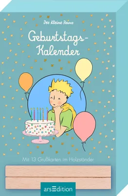 Produktbild von Der Kleine Prinz. Geburtstagskalender