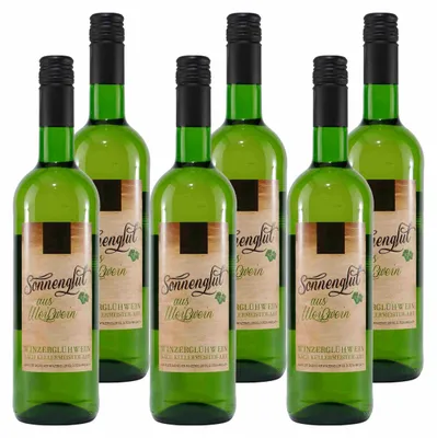 Produktbild von Sonnenglut Winzerglühwein Weiß (6 x 0,75L)