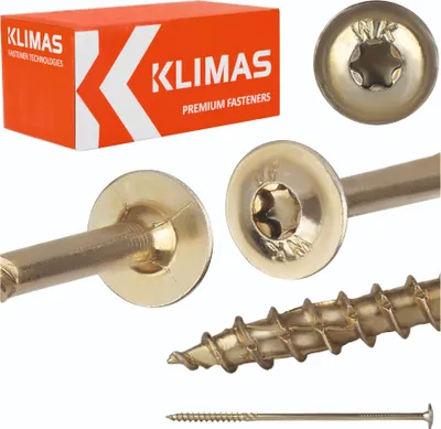 Produktbild von WKCP-10260 Zimmermannsschrauben mit Tellerkopf