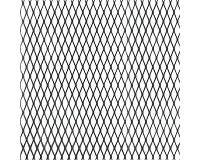 Immagine prodotto di Alberts 465896 Lamiera stirata, alluminio, alluminio, anodizzato nero, 250 x 500 x 1 mm