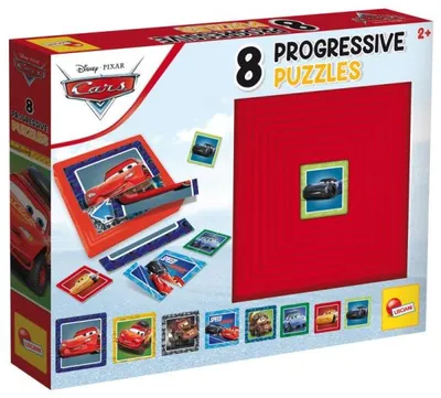 Obrázok produktu pre Progresívne Puzzle 8 Áut 97784 Lisciani