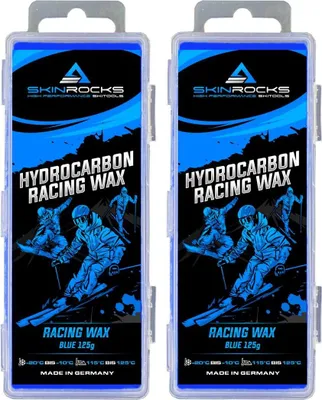 Obrázok produktu pre SkinRocks Hydrocarbon Racing Wachs Ski Langlauf Snowboard Cold Wax Blue 250g