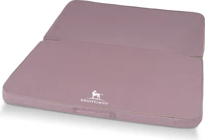 Produktbild von Faltbare Reisematte Orthopädisch Tacoma aus Velours mit Handwebcharakter 140 x 120cm Rosa