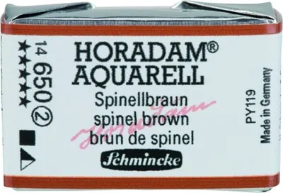 Produktbild von Schmincke HORADAM Aquarell Spinellbraun 1/1 Näpfchen 14650043