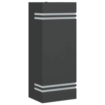 Immagine prodotto di vidaXL Applique da esterno in acciaio inox nero