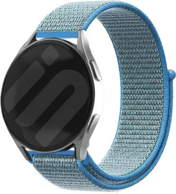 Produktbild von Strap-it Samsung Galaxy Watch 6 - 40mm Nylon Armband (Blau)