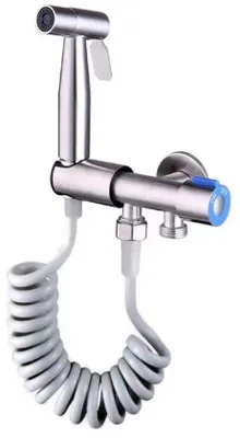 Obrázek produktu pro Ruční sprcha s nerezovou trubkou – ventil G1/2 palce – adaptér na toaletu – osobní hygiena