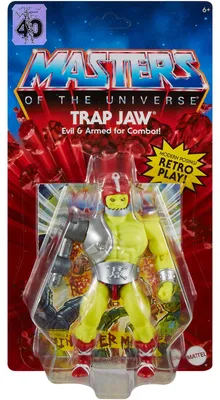 Produktbild von Mattel Masters of the Universe Origins Trap Jaw, Spielfigur, (14 cm)