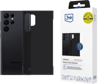 Image de 3mk Housse Just20g Matt Case Cover avec MagSafe pour Samsung Galaxy S24 Ultra noir Backcover