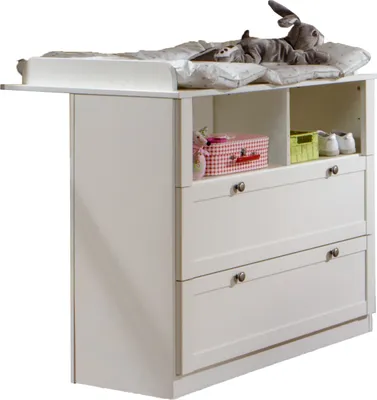 Produktbild von Wickelkommode Wickeltisch FILOU mit Unterschrank umbaubar zur Kommode