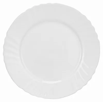 Produktbild von Epewex Dessertteller flach rund weißes Glas 19 cm