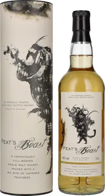 Produktbild von Peat's Beast Single Malt Whisky 46% 0,7L