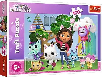 Produktbild von Gabbys Puppenhaus-Puzzle, 100 Teile, für Kinder