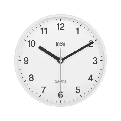 Obrázek produktu pro Teesa TSA0038 Nástěnné hodiny 20 cm, bílá