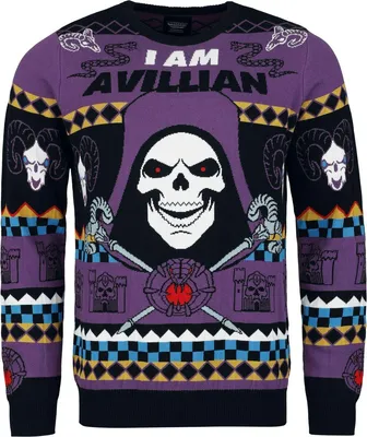 Produktbild von Masters Of The Universe Weihnachtspullover Herren Skeletor multicolor 3XL