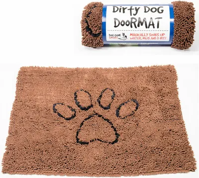 Produktbild von Hundeteppich Dog Gone Smart Mikrofasern 89 x 66 cm Braun